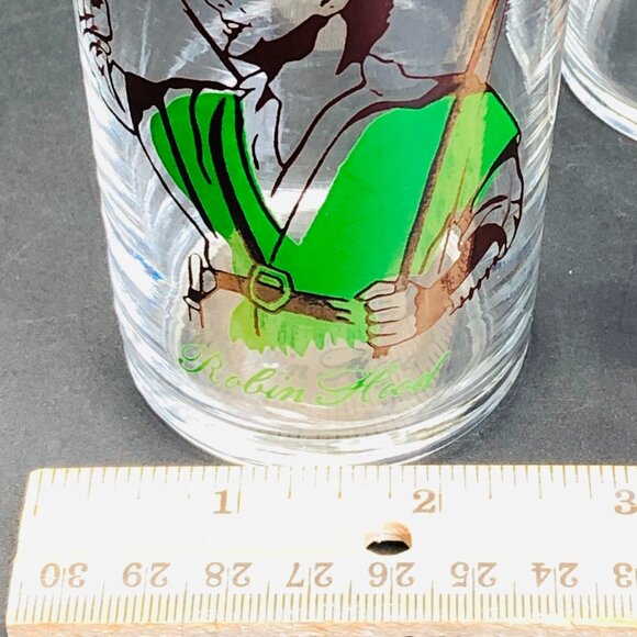 Vintage 50s Robin Hood #1 Juice Cup: Federal Glass Swanky Swig Collectible - Picture 6 of 6